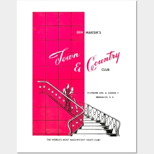 Ben Maksik's Town & Country Club Posters and Art